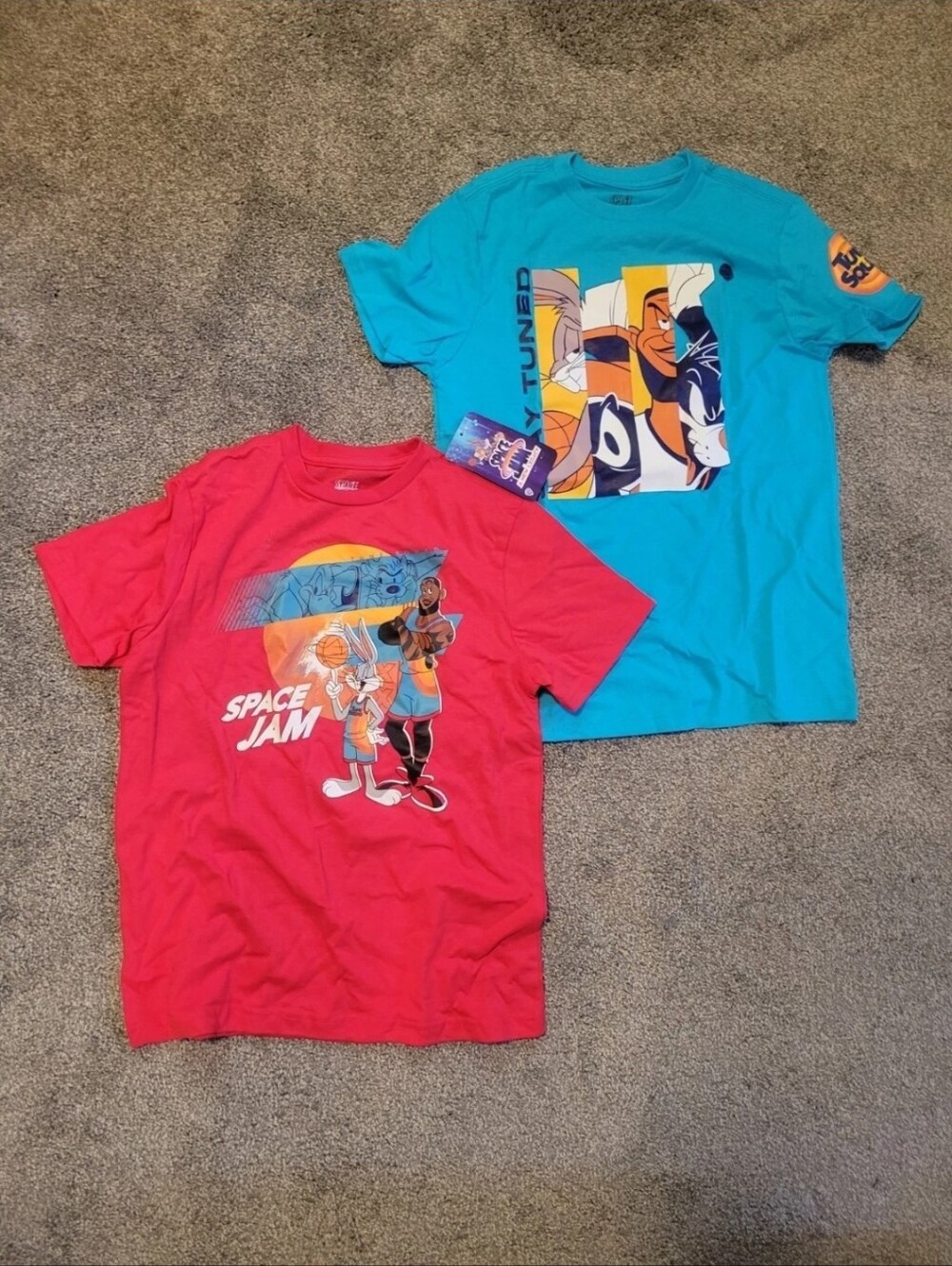 Boys' Space Jam Graphic Tee Set, Size 10/12, NWT